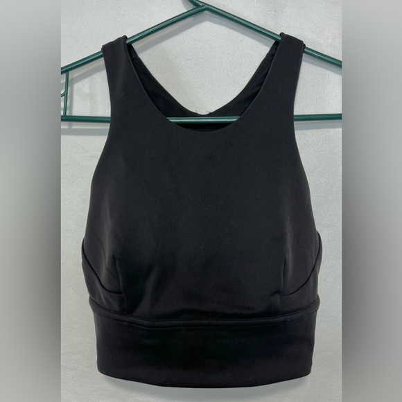 Lululemon Wunder Train Long-Line Bra Medium Support C/D Cups Workout Activewear - Picture 5 of 9